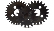 Photo of fly-wheel gears